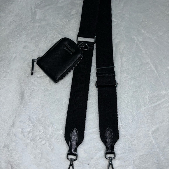 Prada Saffiano Leather mini envelope bag. - Picture 15 of 17